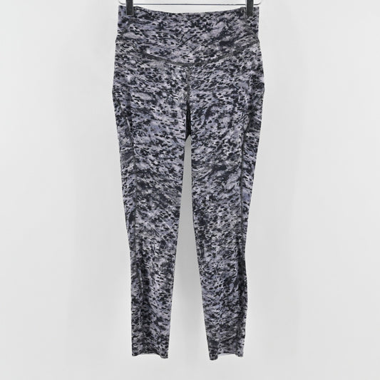 Lululemon Womens Base Pace High Rise 25" Leggings Size 8 Estuary Grey Multi