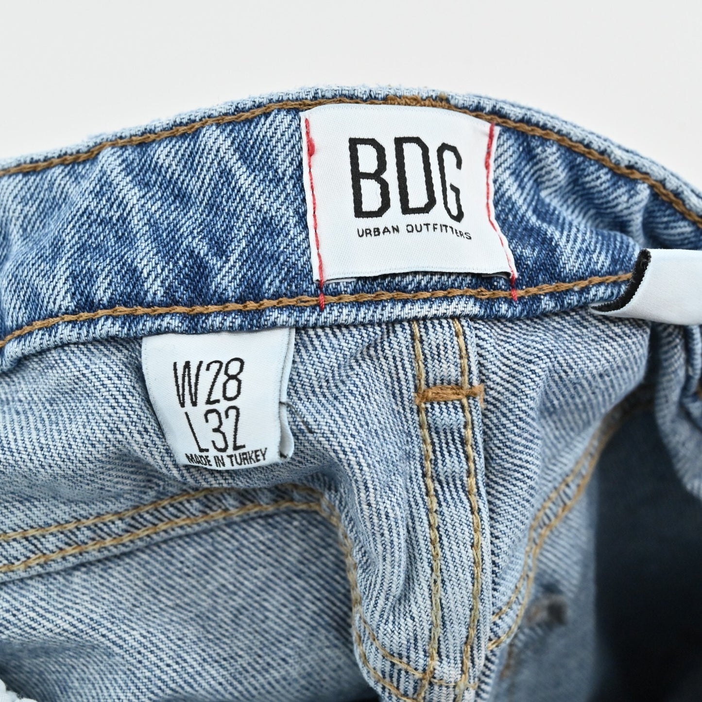 URBAN OUTFITTERS Jeans Womens Size 28 BDG Slim Straight Distressed Patchwork