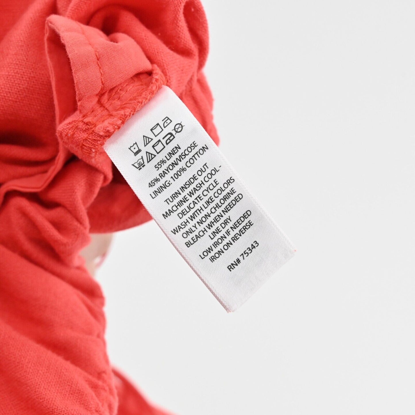 HAUTE HIPPIE Jumpsuit Size L Coral Linen Wide Leg Sleeveless Boho Festival Retro