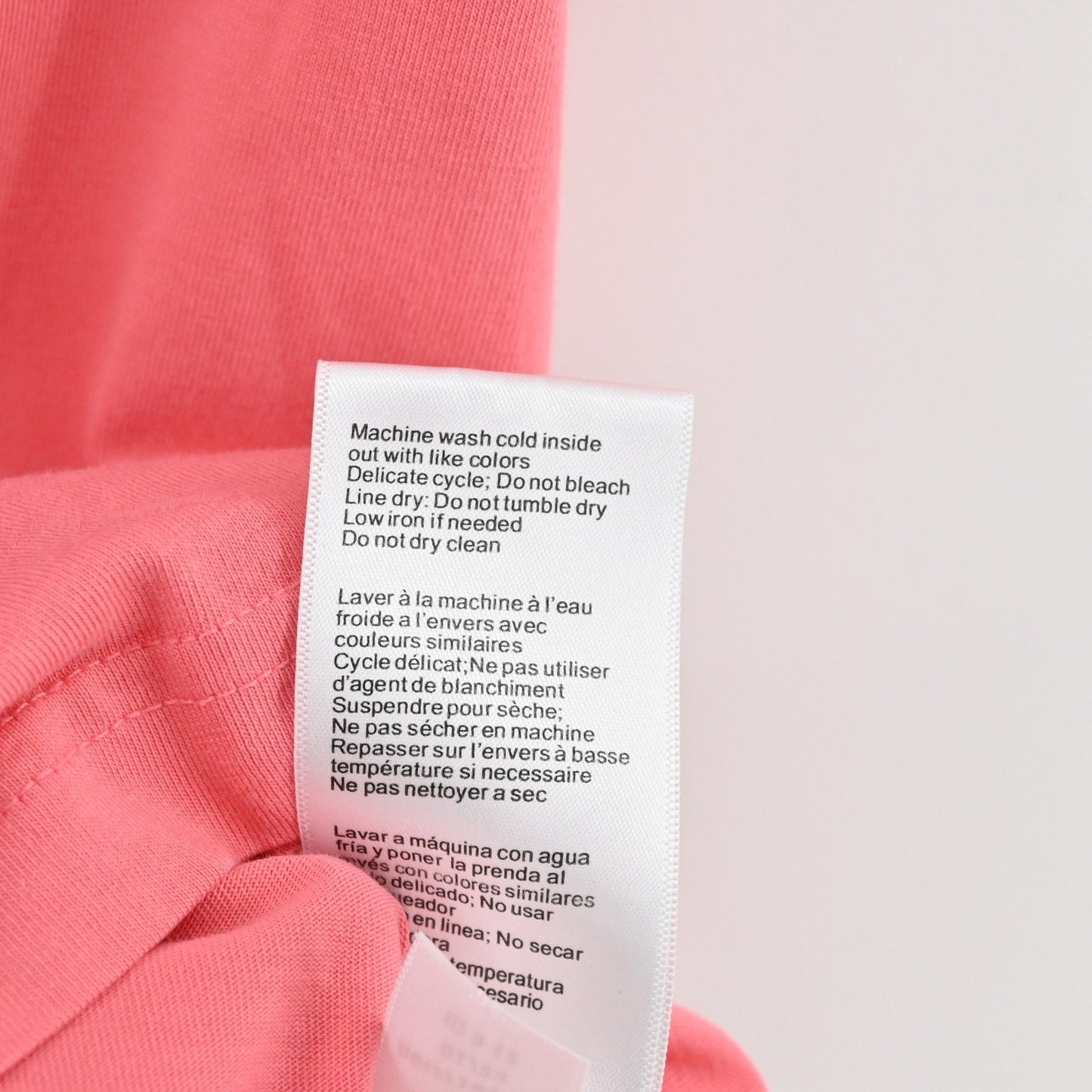 Psycho Bunny Mens Serge Embroidered Graphic Tee Size S Pink Pima Cotton Shirt