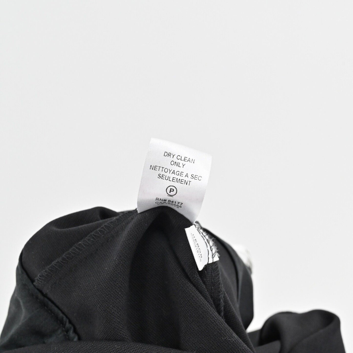 Vtg DIANE VON FURSTENBERG Dress Size S Black Cotton VNeck Bodycon Sheath USA Y2k