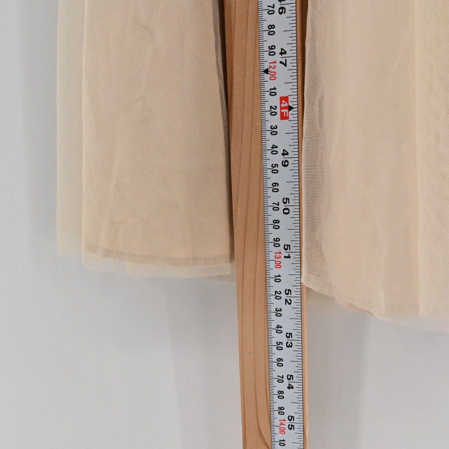 ANTHROPOLOGIE Dress Womens Size 0 Hitherto BHLDN Edith Gown Beige Ruched Maxi