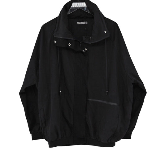 CARMAR Jacket Mens Size S Classic Black Long Sleeve Packable Hood Casual NEW