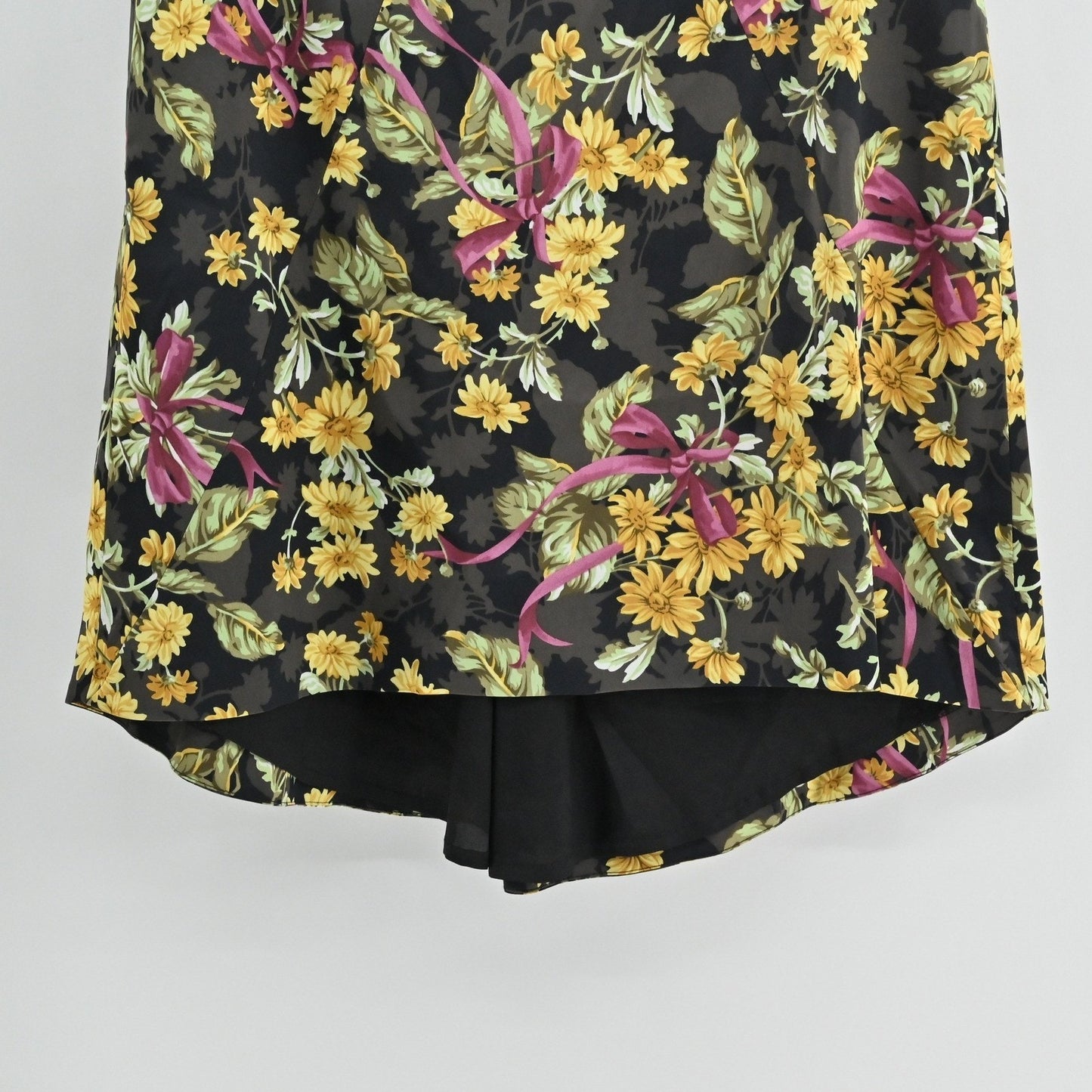 Karen Millen Floral Print High Low Skirt Size 10 Midis Bloomcore Garden Party