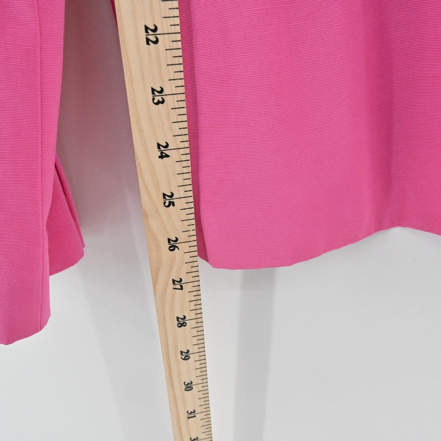 Vtg 90s Dana Buchman Skirt Suit Set Size 8/10 Pink Cotton Academia Preppy Career