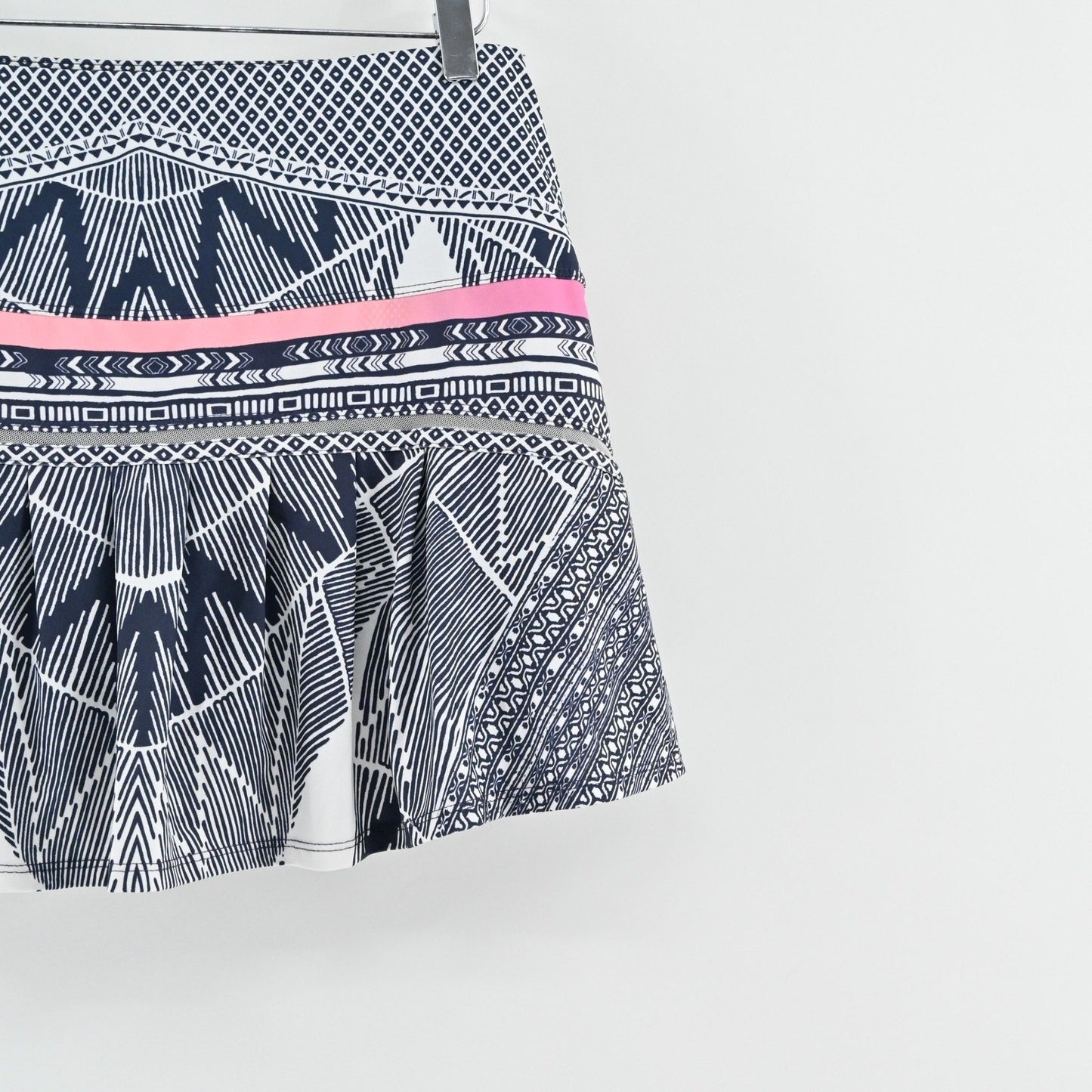 Lucky in Love Tennis Skort Size M Pleated Golf Skirt Pickle Ball Activewear