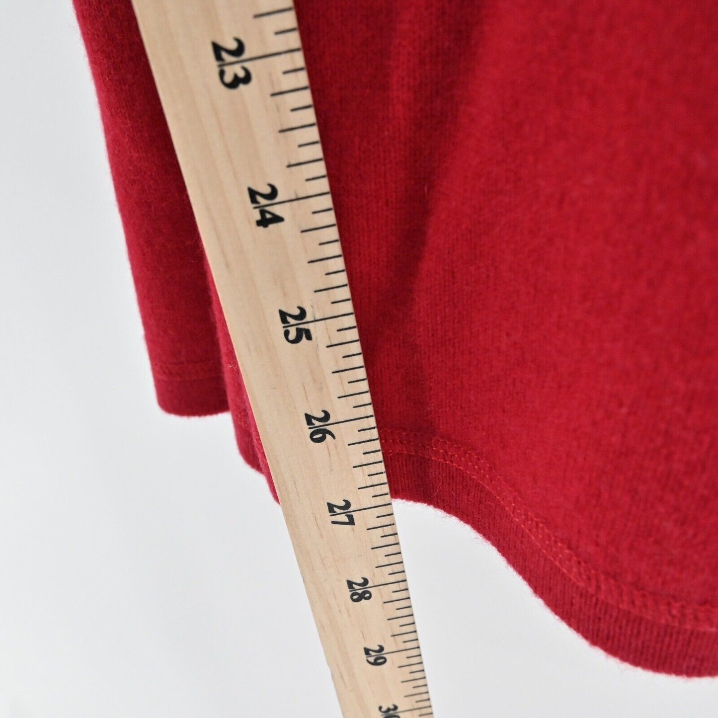 SUTTON STUDIO Pants Womens Size 3X Red Cashmere Knit Drawstring High Rise Lounge