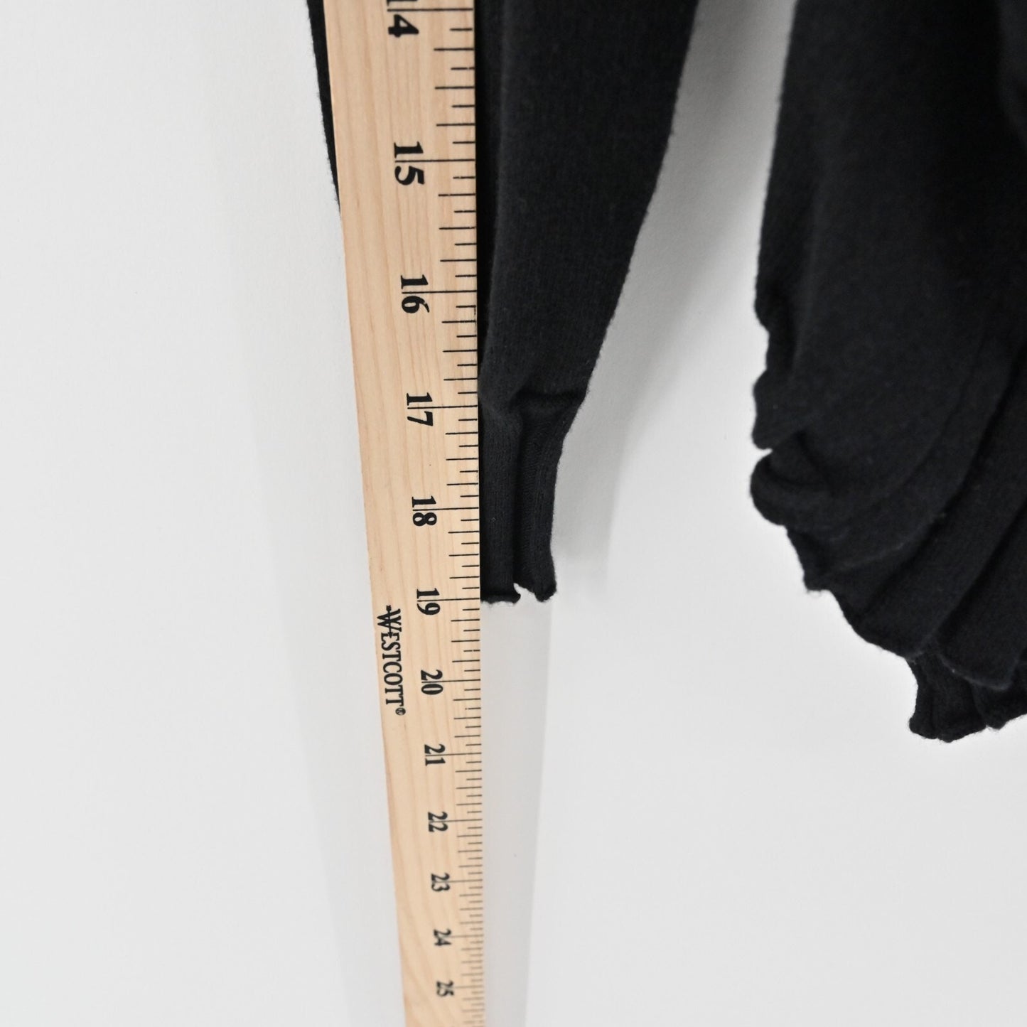 PLANET by LAUREN G Womens Black OSFA Sweater Pima Cotton Bateau Neck Minimalist