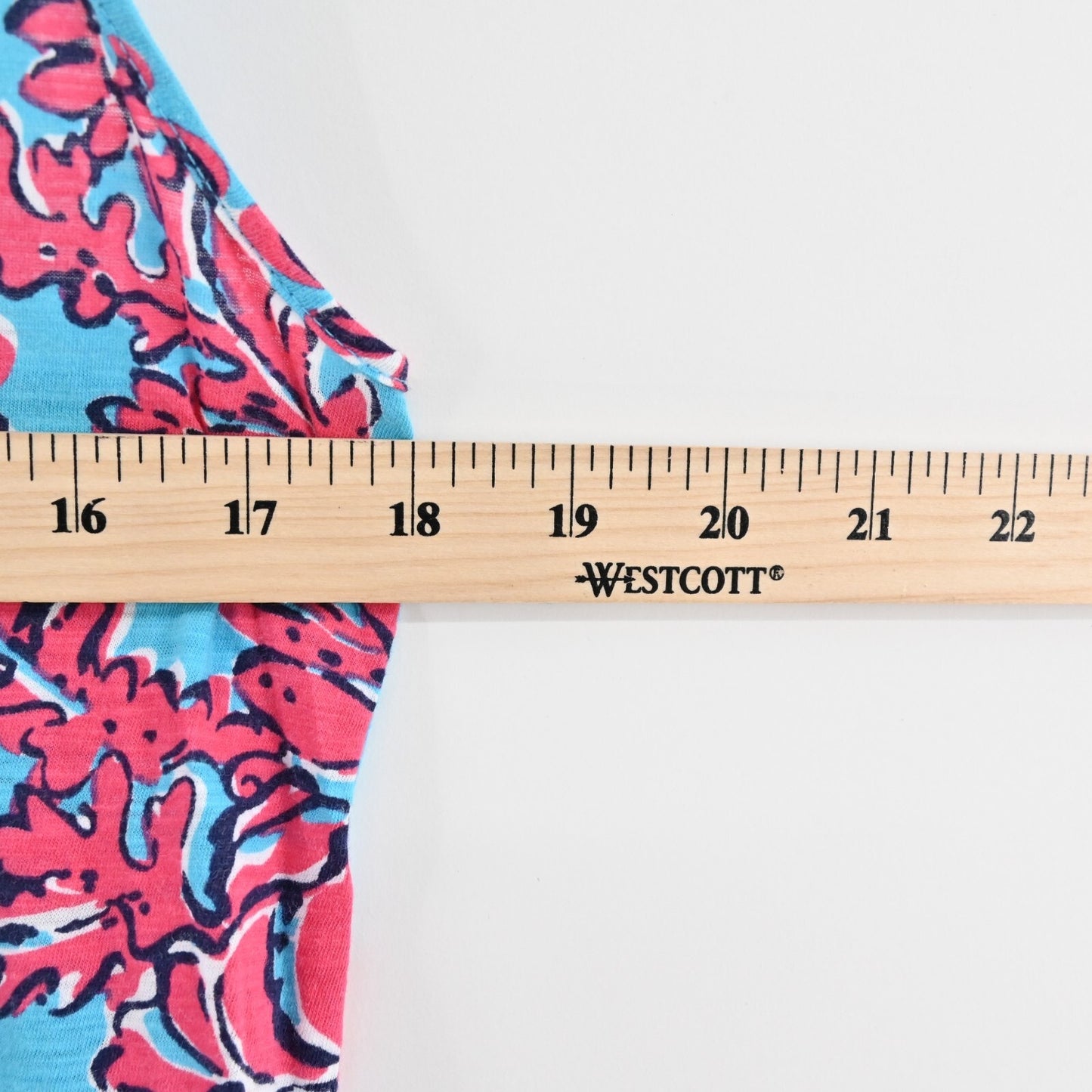 LILLY PULITZER Dress Size S Shore Searulean Blue Rhode Island Reef Sleeveless