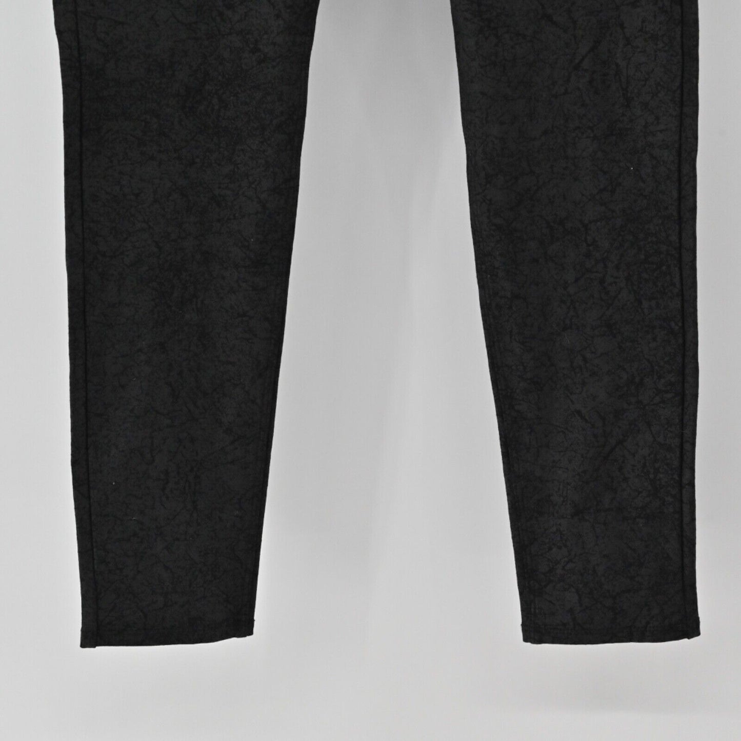 HUDSON Pants Womens Size 30 Black Crackle Nico Mid Rise Super Skinny Stretch USA