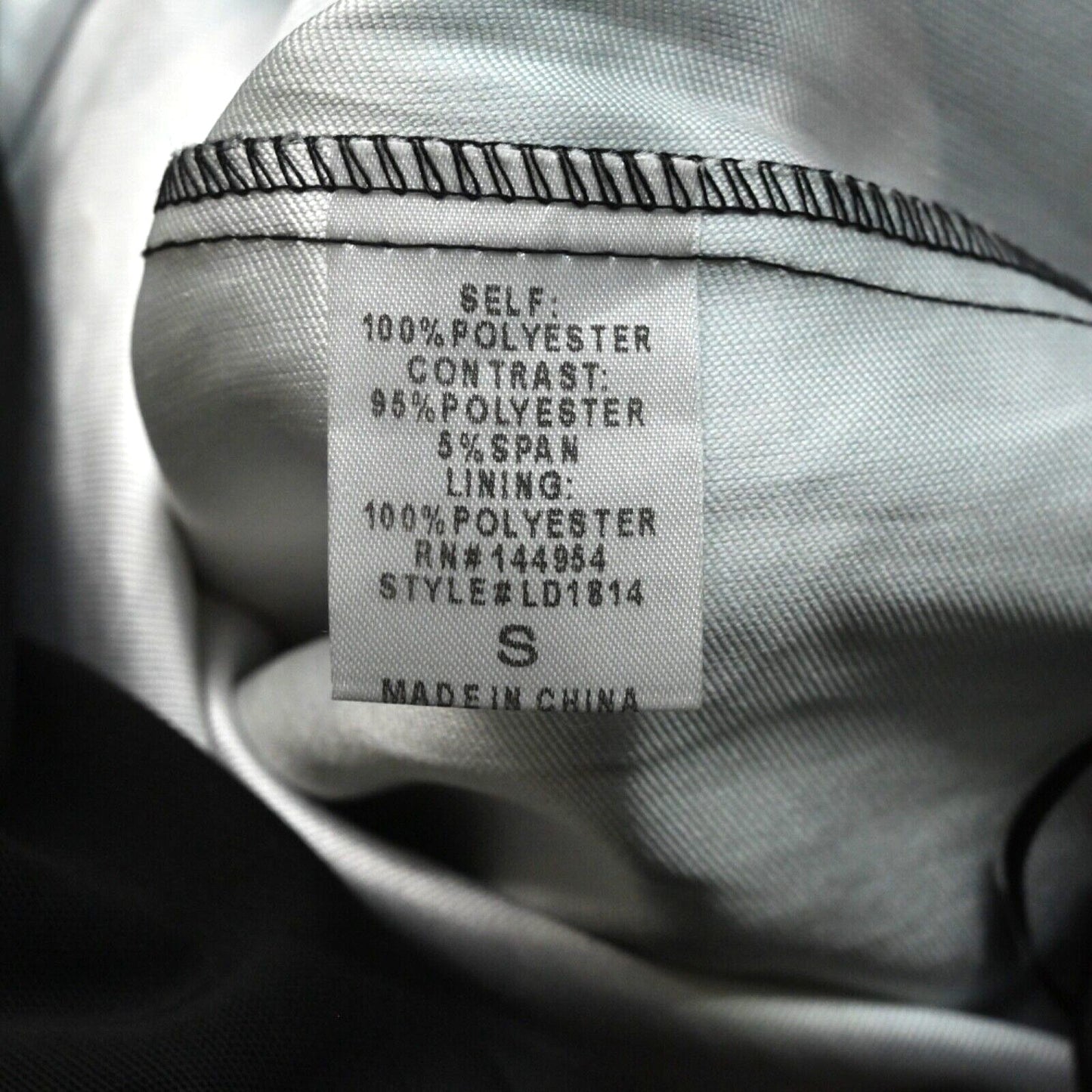 LUXXEL Dress Womens Size S Mini Fit Flare Halter Black Floral Satin Retro Prom