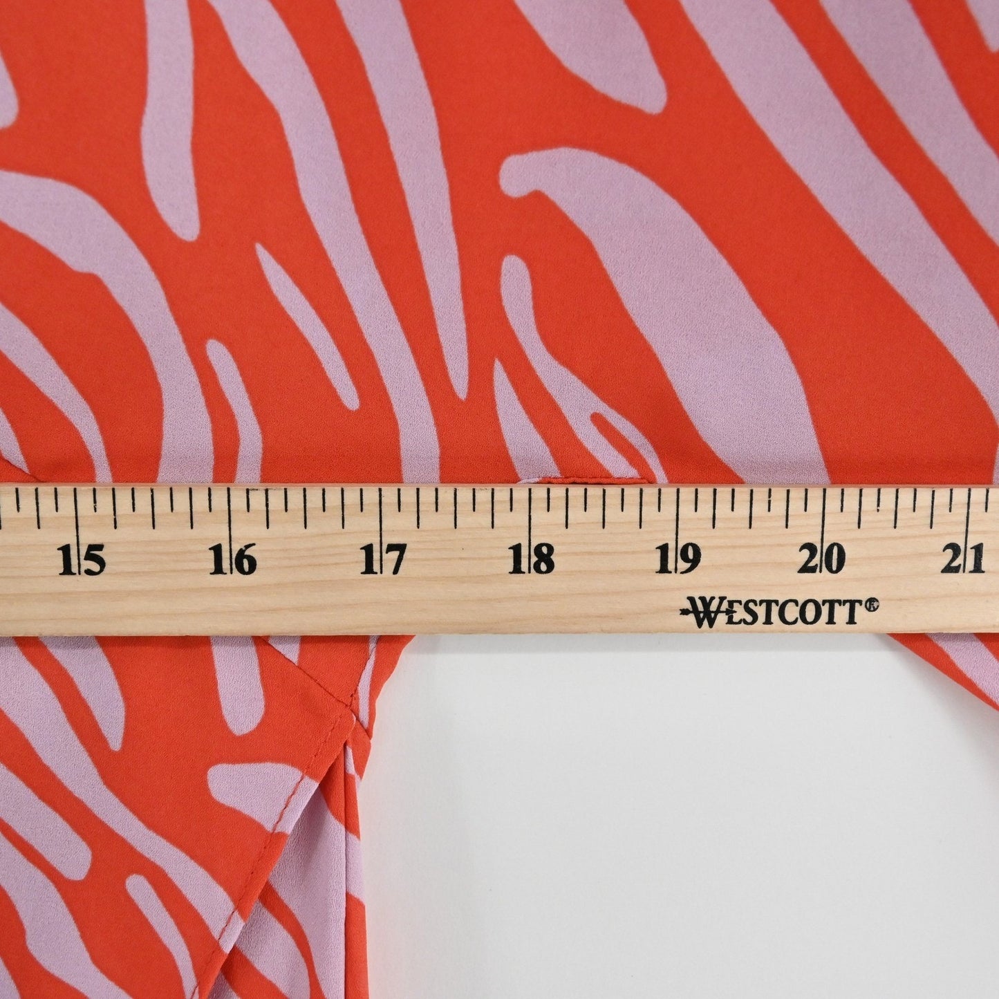 Cabi Saunter Maxi Dress Size S Orange Zebra Dolman Kimono Sleeve Boho Eclectic