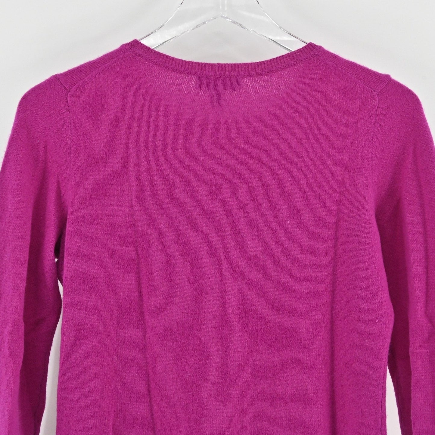Charter Club Womens Cashmere Sweater Size XS Pink Crew Neck Cozy Quiet Luxury