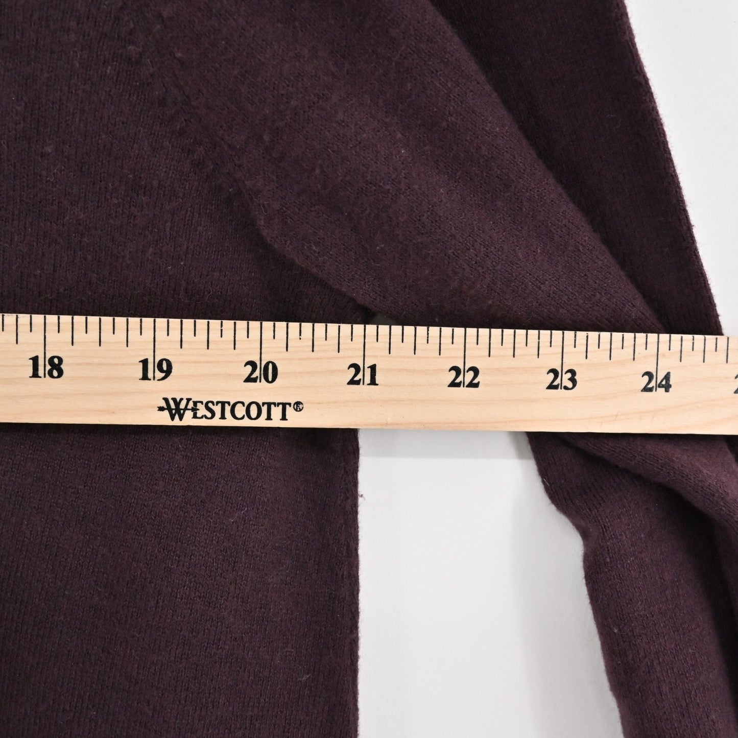 J JILL Sweater Dress Size M Merlot Knit Long Sleeve Shift Knee Length Casual