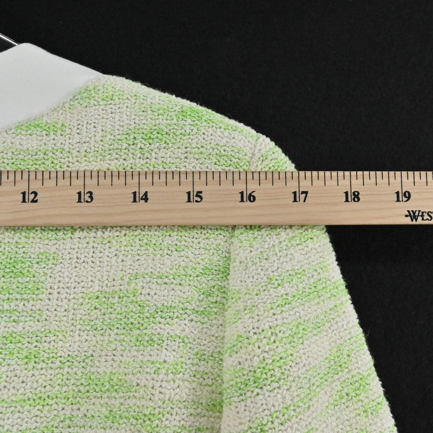 Lafayette 148 Womens Tweed Blazer Size 8 Green Luxury Textured Collarless Jacket