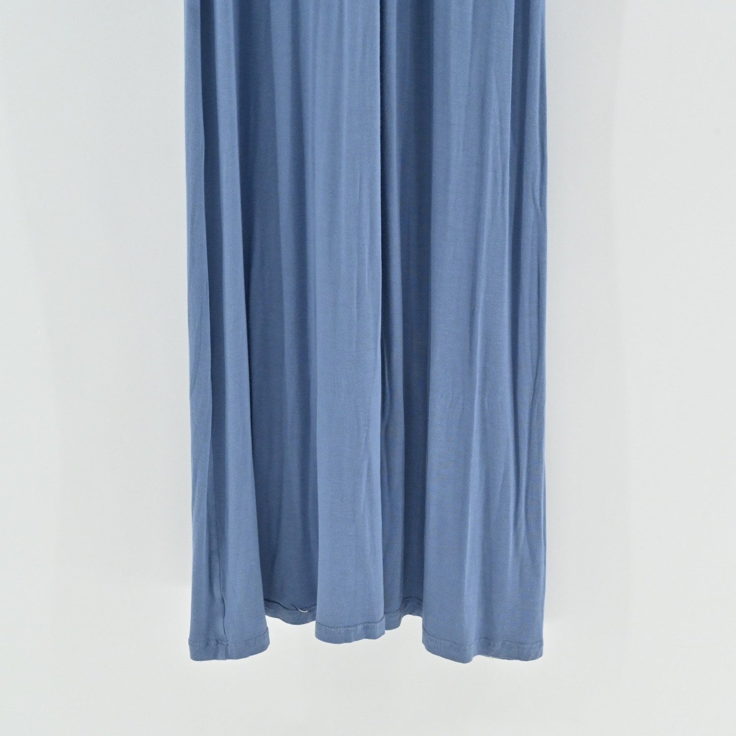 Body Glove Maxi Dress Medium Blue Sleeveless Y Back Casual Rayon Blend