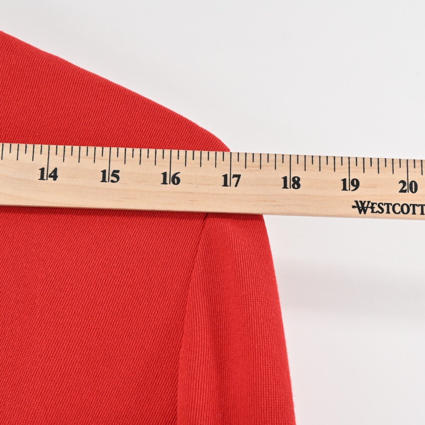 Vtg EMANUEL UNGARO Jacket Womens Size 8 Petite Solid Red Full Zip Blazer Classic