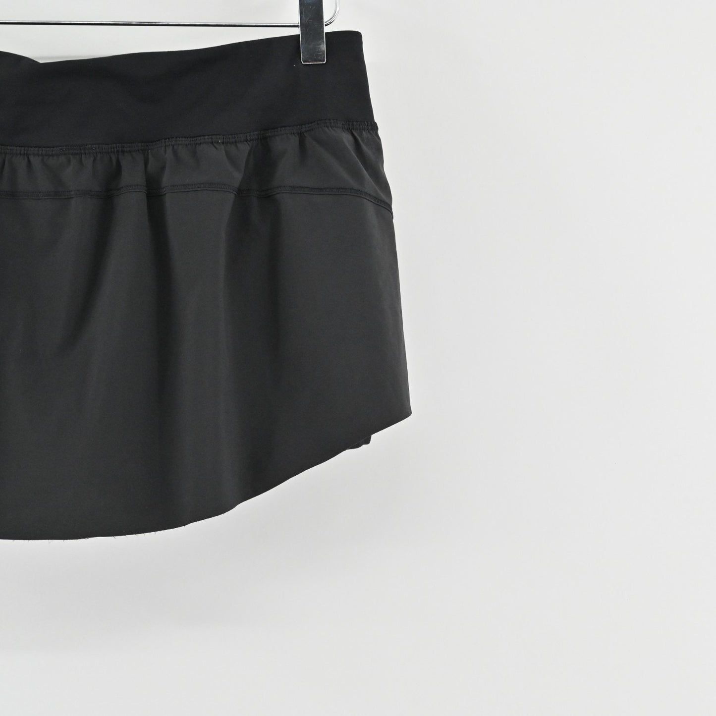 Lululemon Final Lap Skort Size 8 Black Tennis Skirt Athletic Pickleball Pull On