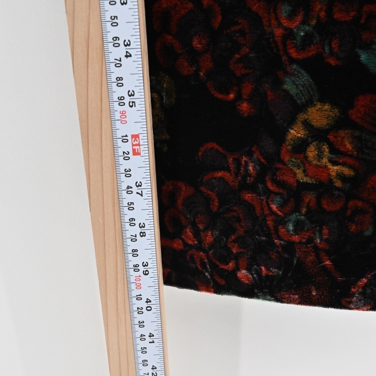 Vtg 80s Floral Velvet Dress Size S Whimsigoth Dark Romantic Puff Goth Open Back