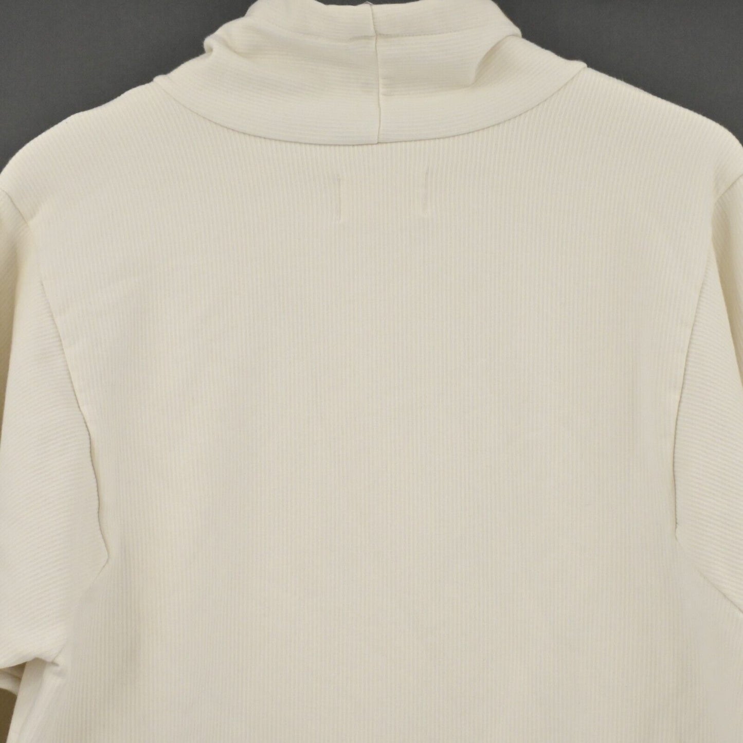 MADEWELL Sweatshirt Womens Size Medium Mock Neck Long Sleeve Ivory Cozy Casual
