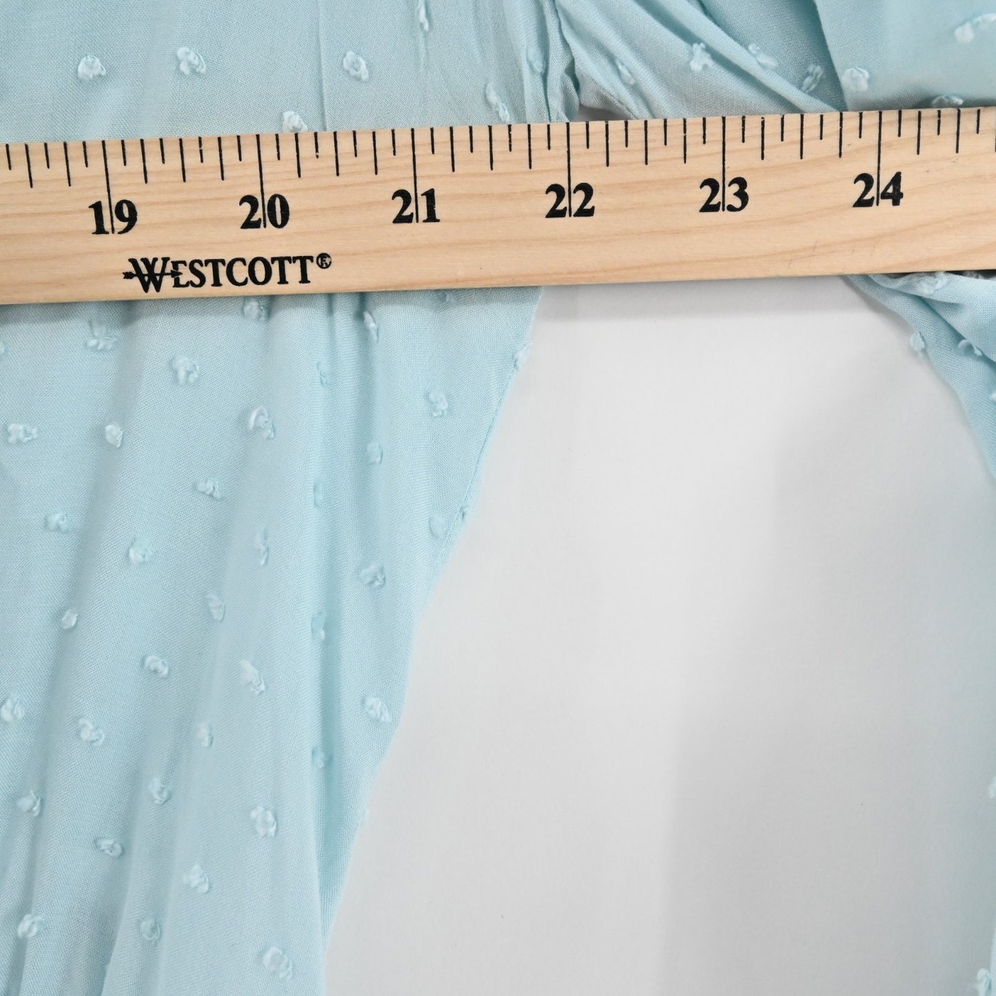 Anthropologie Maeve Womens Rosa Top Size S Blue Swiss Dot Smocked Blouse Boho