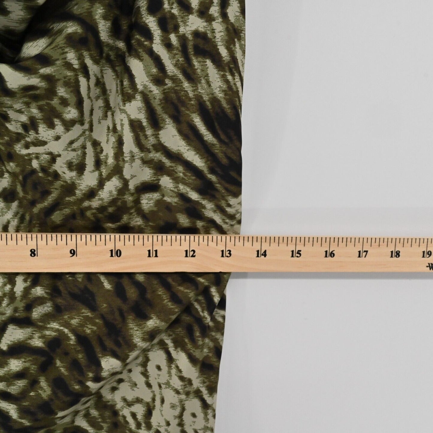 GOOD AMERICAN Dress Womens Size M Jungle Print Cowl Neck Viscose Stretch Midi