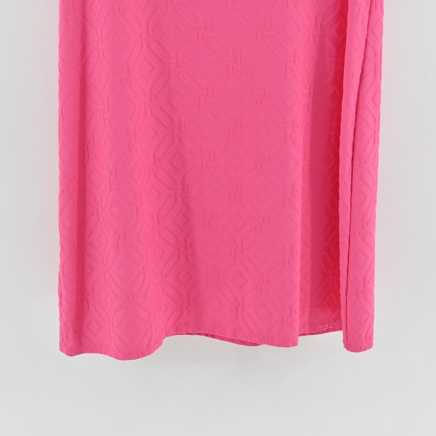 Jude Connally Presley Dress Size XL Pink Sleeveless Grand Links Spring Geometric