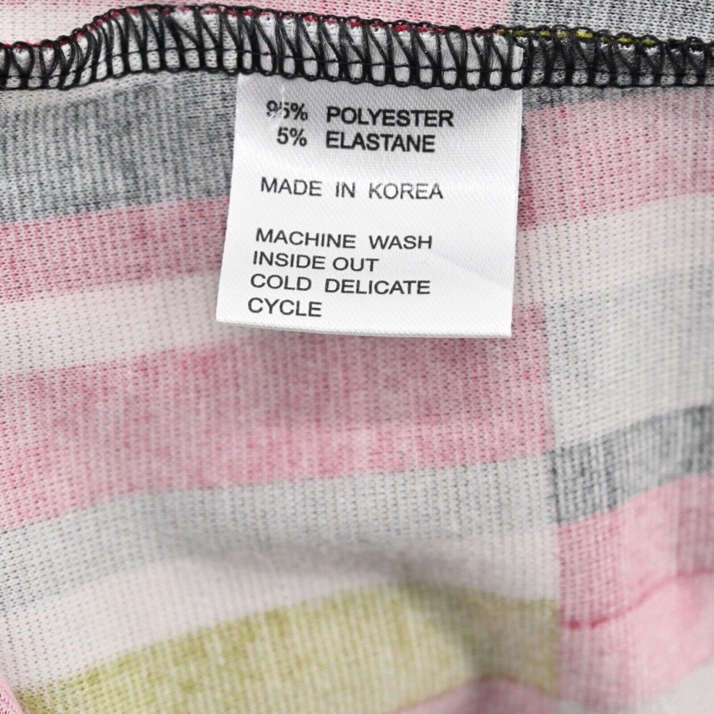 TRACY NEGOSHIAN Dress Womens Size Small Marisa Retro 70s Striped Scoop Neck Knit