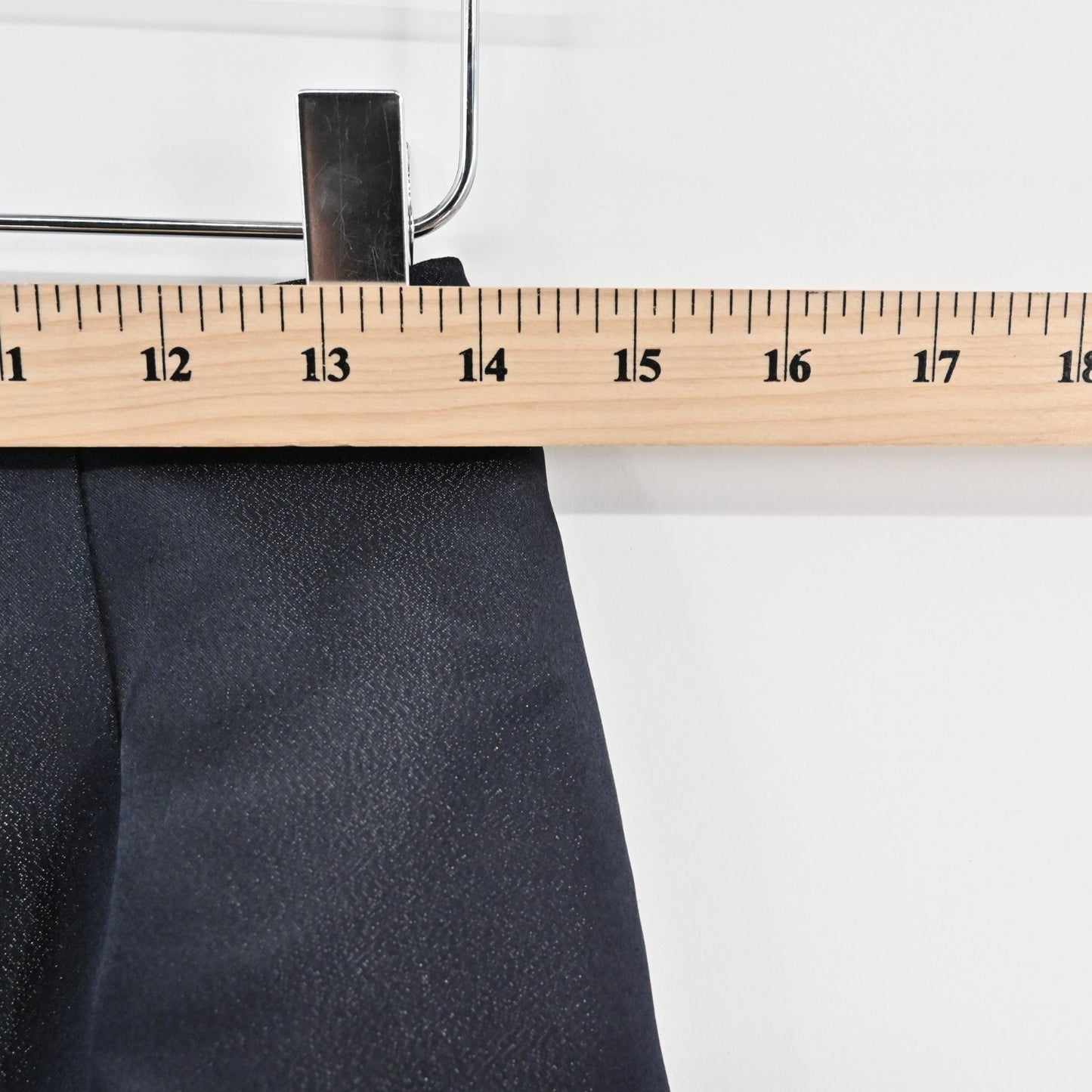 Linda Allard Ellen Tracy Silk Pencil Skirt Size 6 Navy Blue Metallic Office NEW