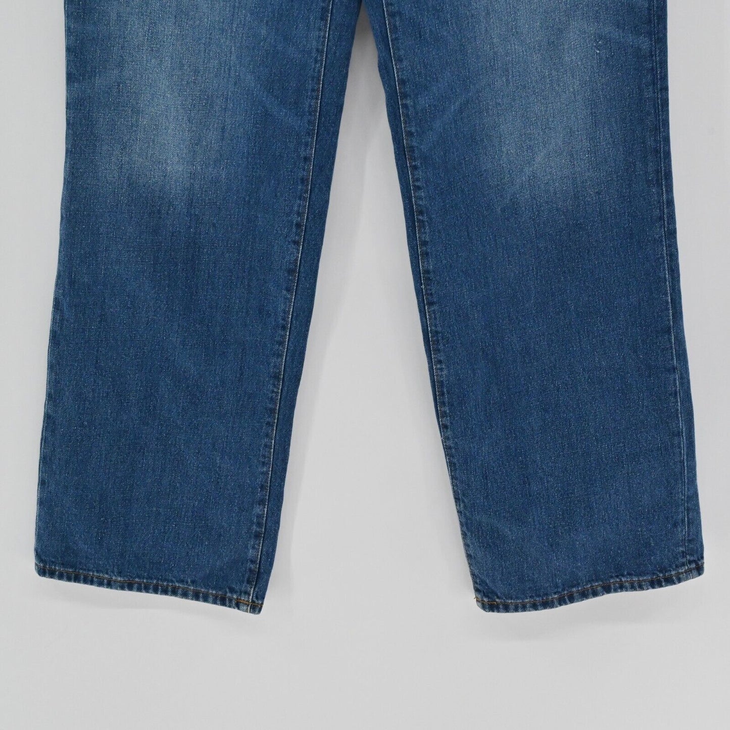 ZARA Jeans Womens Size 8 Wide Leg High Waisted Classic Blue Denim Casual Baggy