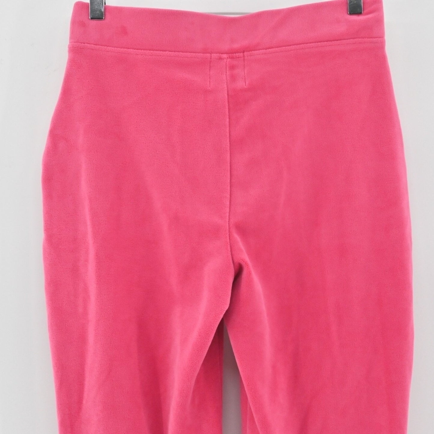 JUICY COUTURE Womens Velour Track Pants Size S Hot Pink Sweatpants Retro Y2K