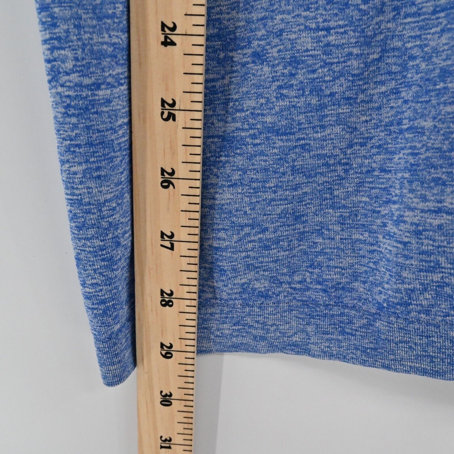 LULULEMON Shirt Mens Size L Metal Tech Short Sleeve Blue Running Crew Tee Logo