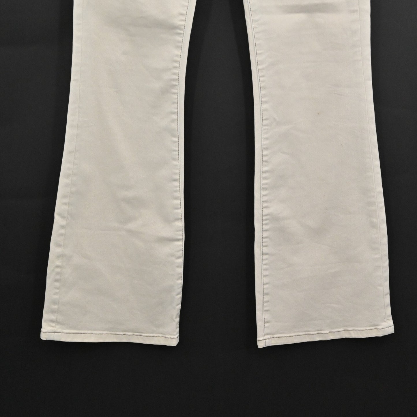 ANTHROPOLOGIE Jeans Womens Size 27 Pilcro The Icon Flare High Rise Ivory Denim