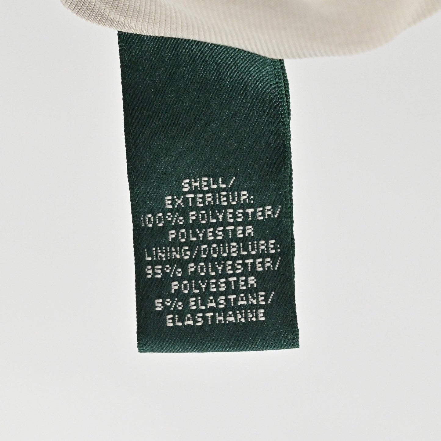 Ralph Lauren Metallic Faux Wrap Dress Size 10P Gold Sleeveless Sheath Cocktail