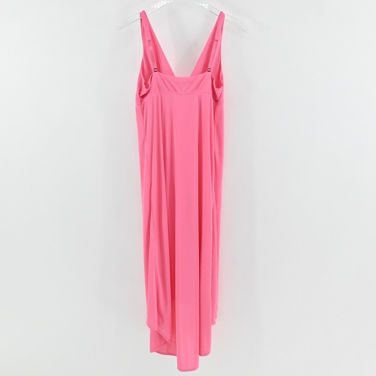 Natori Aphrodite Pink Babydoll Dress Size S Sleeveless Hi Low Romantic Feminine