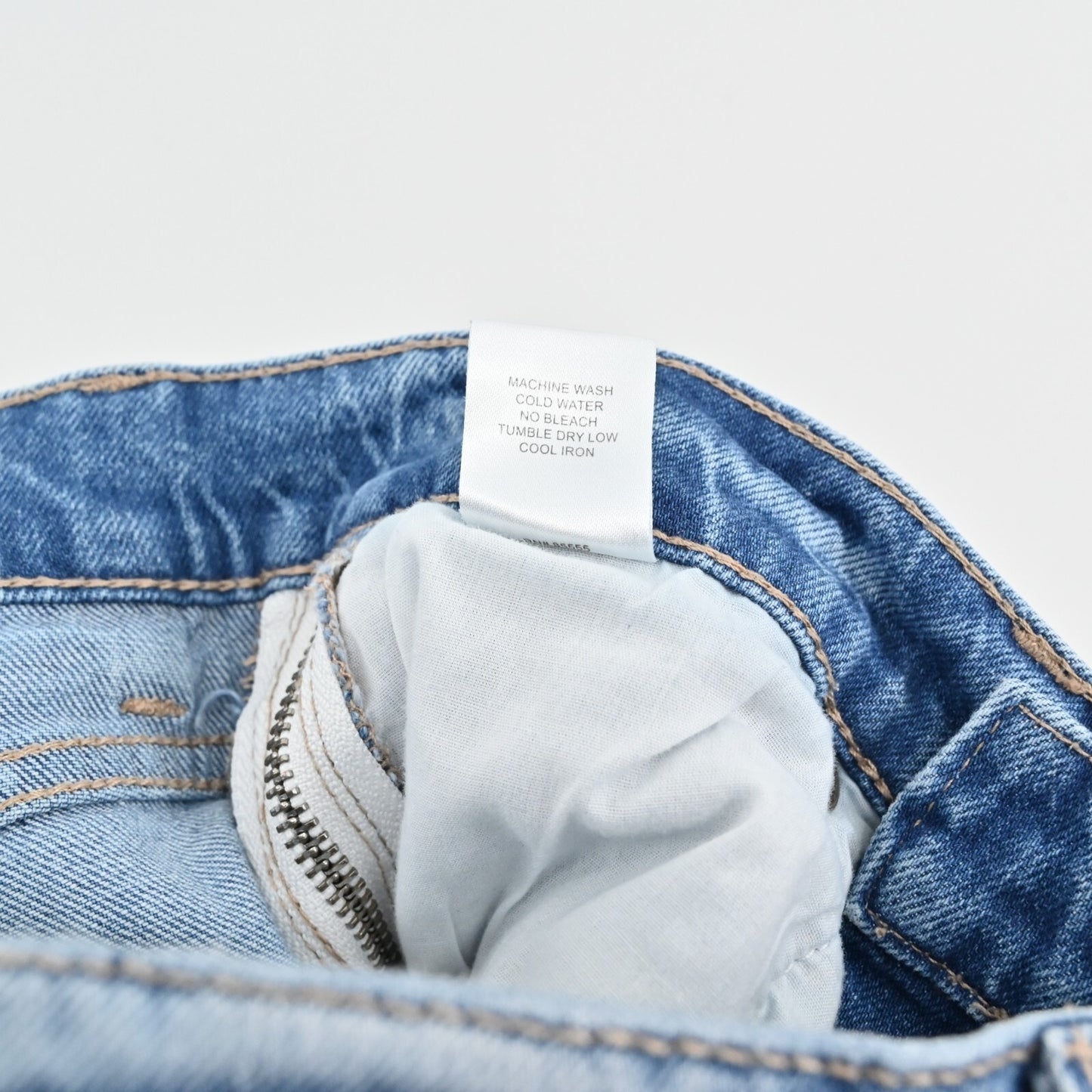 PISTOLA Womens Charlie Side Zip Jeans Size 27 Distressed High Rise Blue Denim