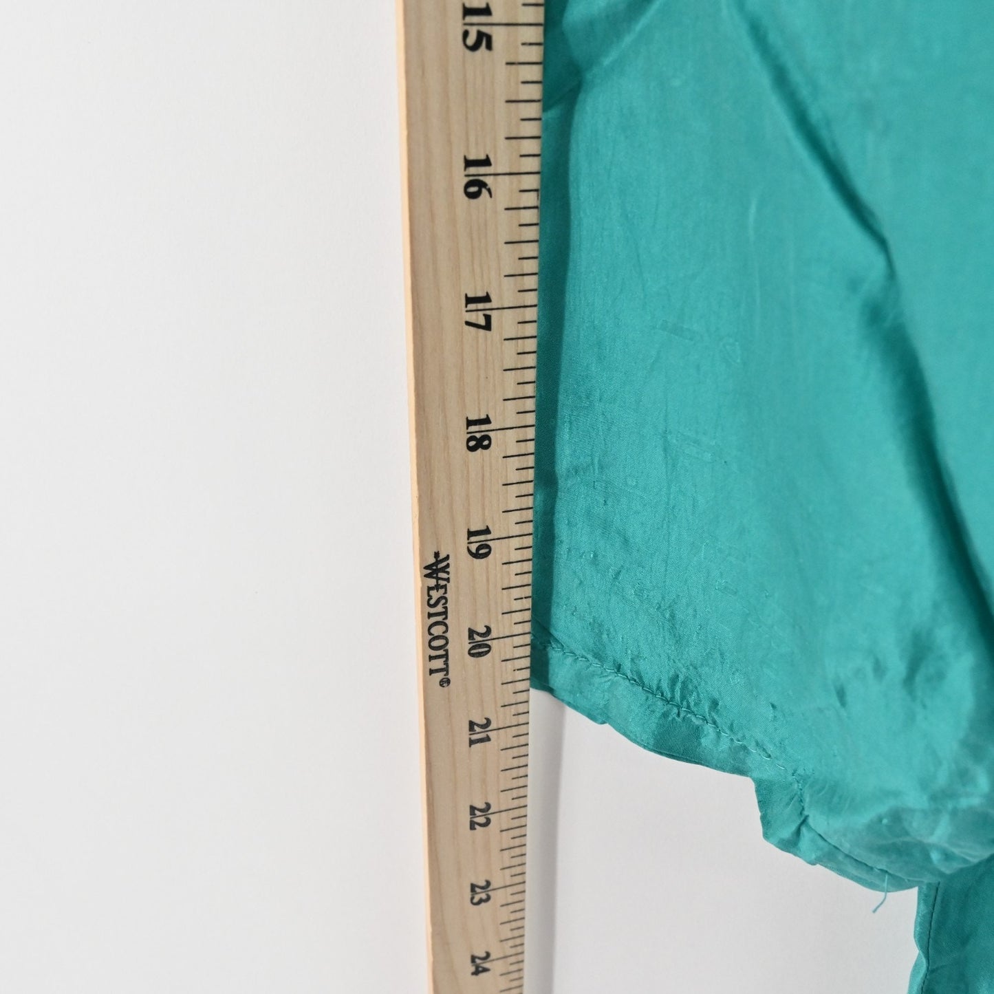 Vtg Victorias Secret Gold Label Silk Dress Size S Teal Button Modest Timeless