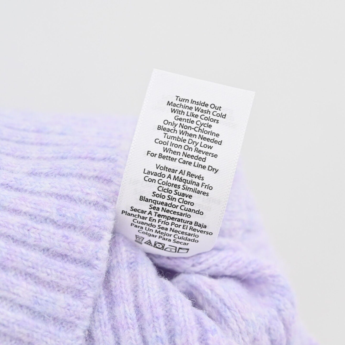 525 AMERICA Sweater Womens Size XL Lurex Fair Isle Soft Knit Lavender Ski Lodge