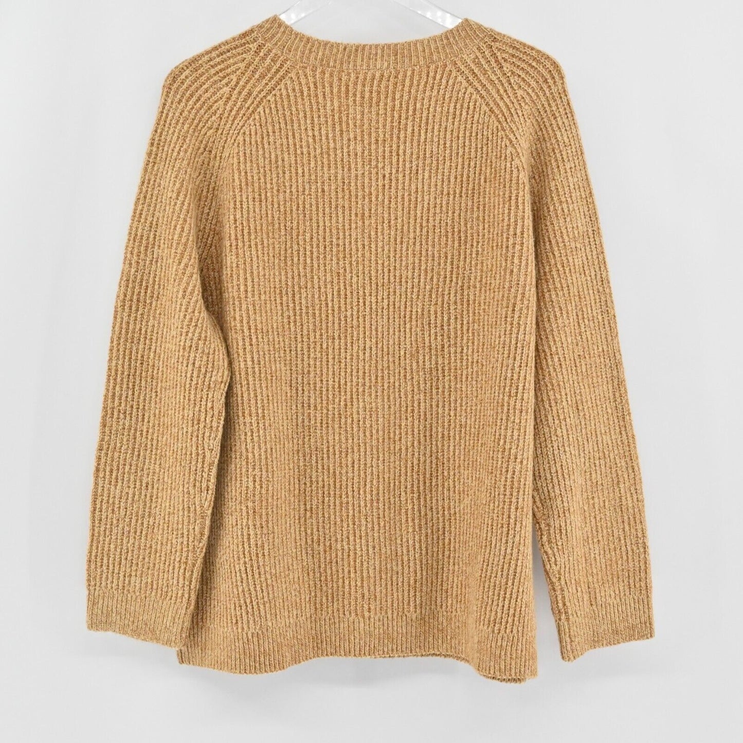 BP Nordstrom Sweater Womens Sz XL Tan Boulder Plaited Stitch Recycled Blend NEW