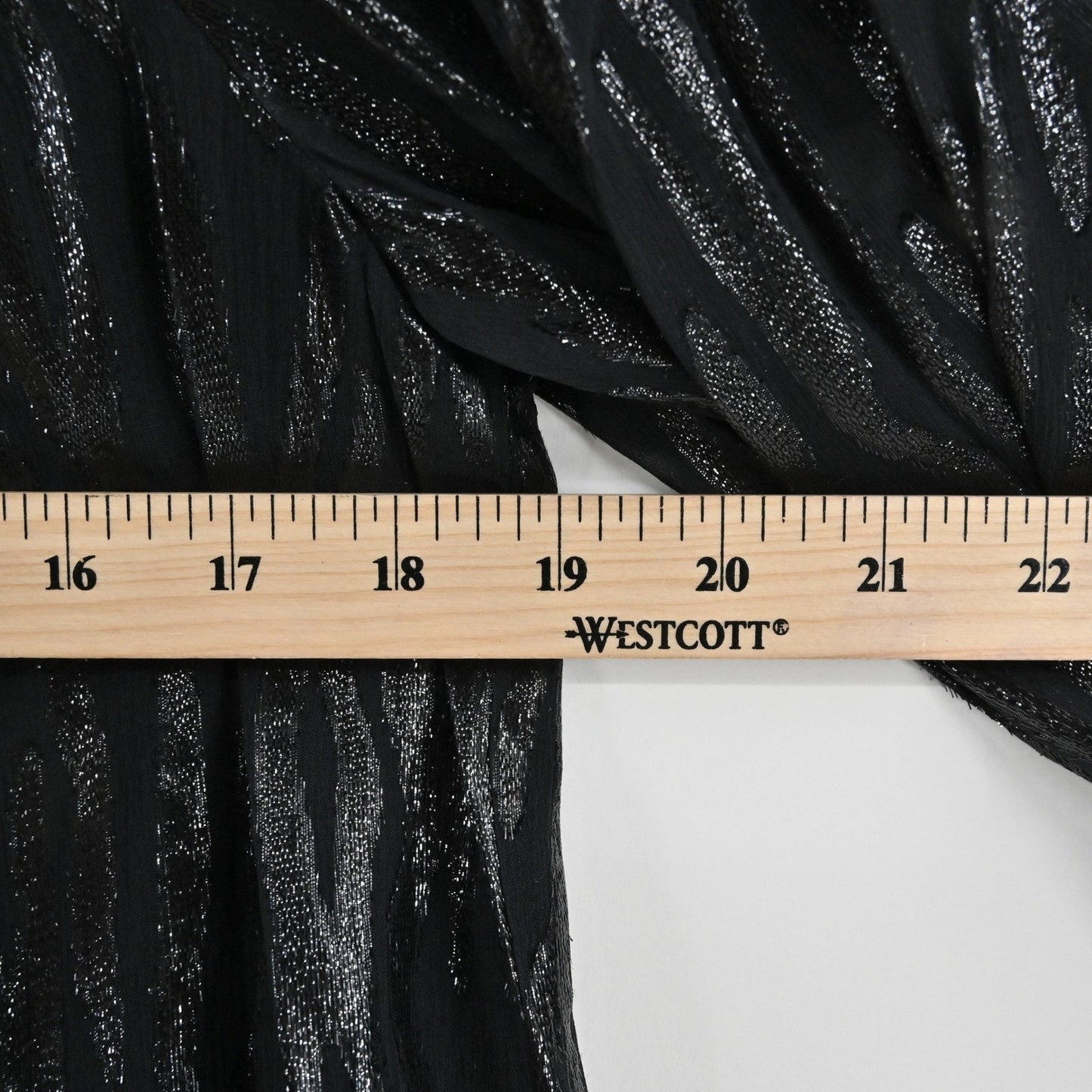 Rebecca Taylor Silk Metallic Top Womens Size 4 Black Safari Ruffle Vamp Glam