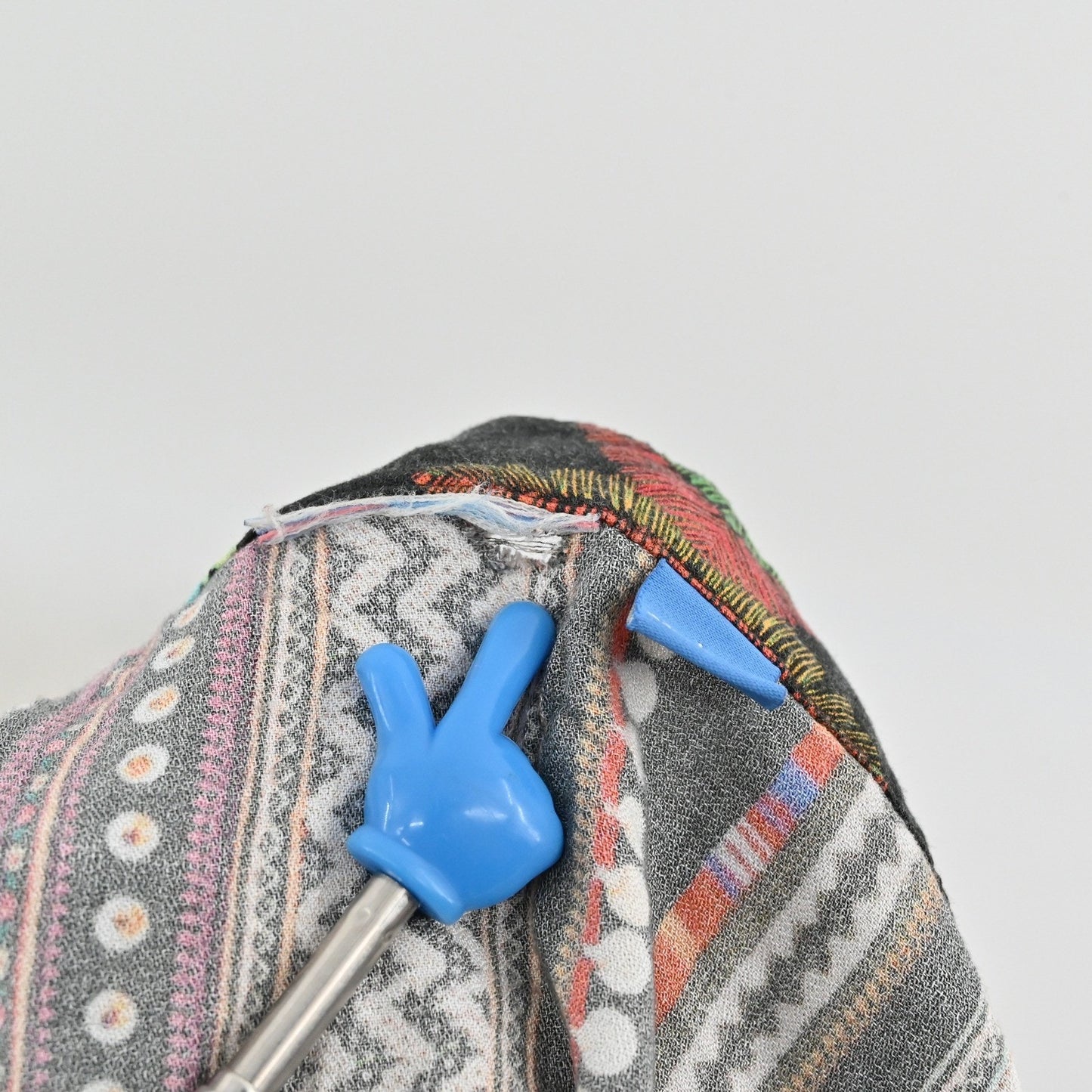 Anthropologie Farm Rio Nicolasa Blouse Size L Flutter Sleeve Boho Butterfly Top