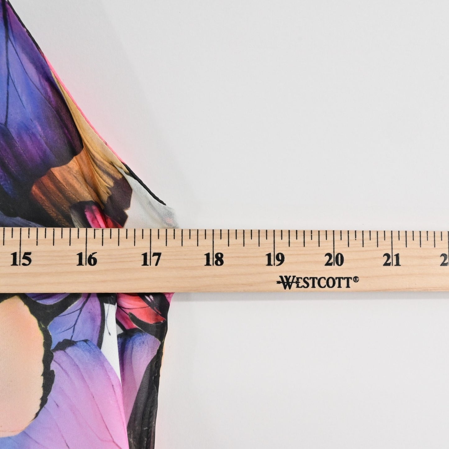 Vtg Y2k Atina Cristina Colorful Butterfly Mini Dress Sz XS Sleeveless Ruffle Hem