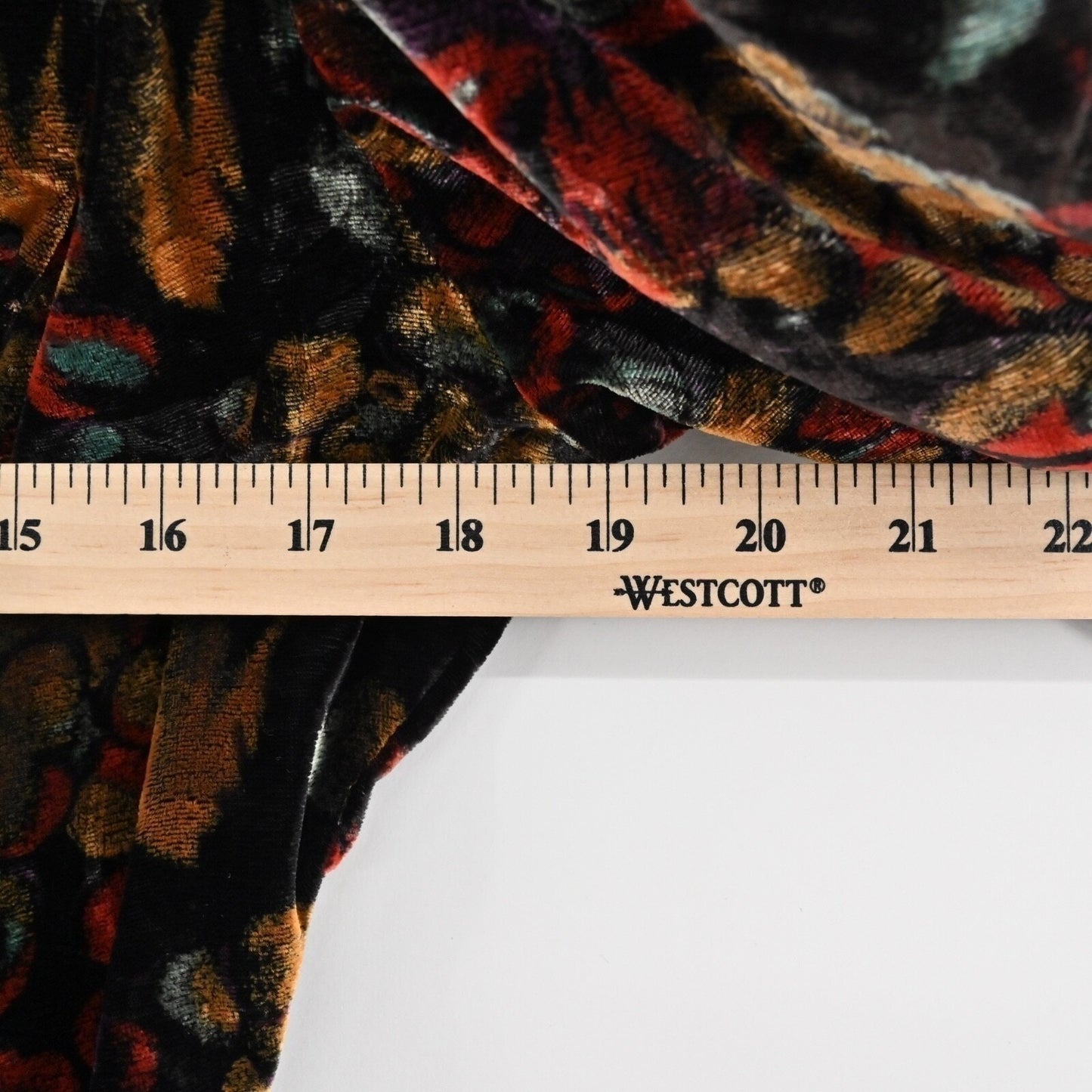 Vtg 80s Floral Velvet Dress Size S Whimsigoth Dark Romantic Puff Goth Open Back