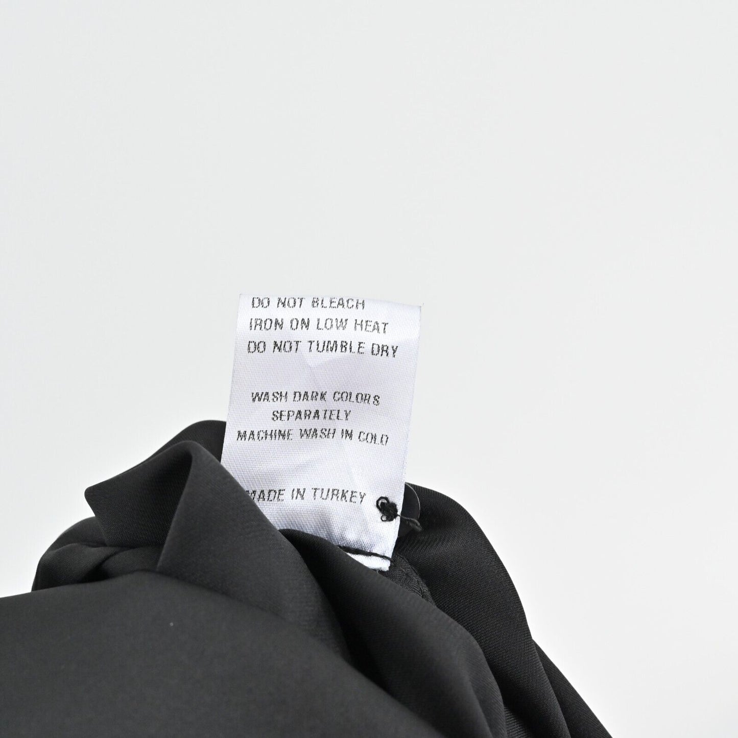 SUKI SO Dress Size S Solid Black Sleeveless Ruffle High Low Button Front Maxi