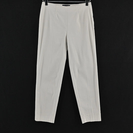 Piazza Sempione Womens Beige Pants Size 40 Tailored Minimalist Quiet Luxury Chic