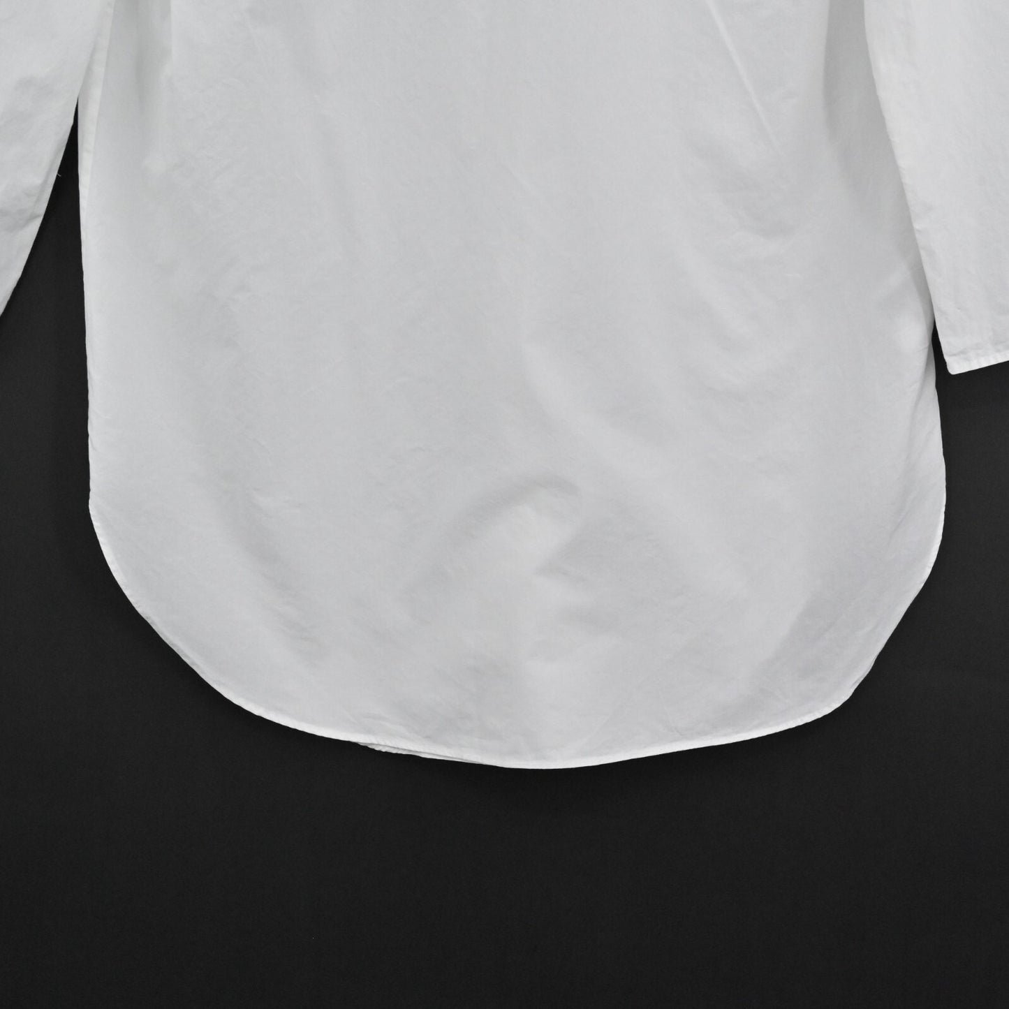 COS Womens Cotton Silk Top Size EUR 36 White Ivory Ruffle Neck Detail Blouse