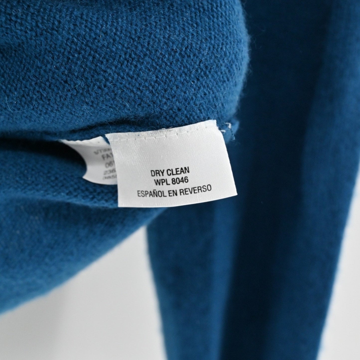 Charter Club Womens Cashmere Sweater Sz XS Teal Blue Crew Neck Cozy Quiet Luxury