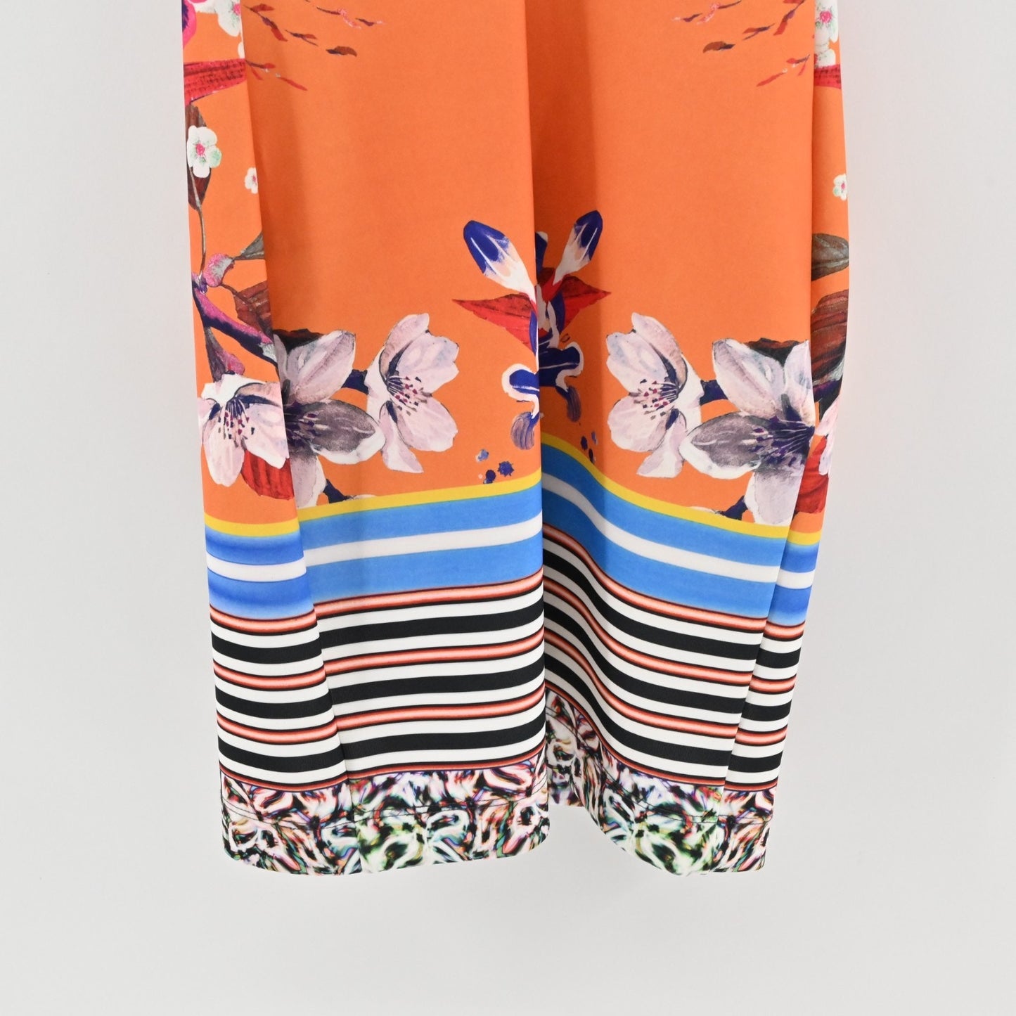 Clover Canyon Prism Orchid Neoprenen Scuba Dress Sz S Bodycon Sleeveless Stretch