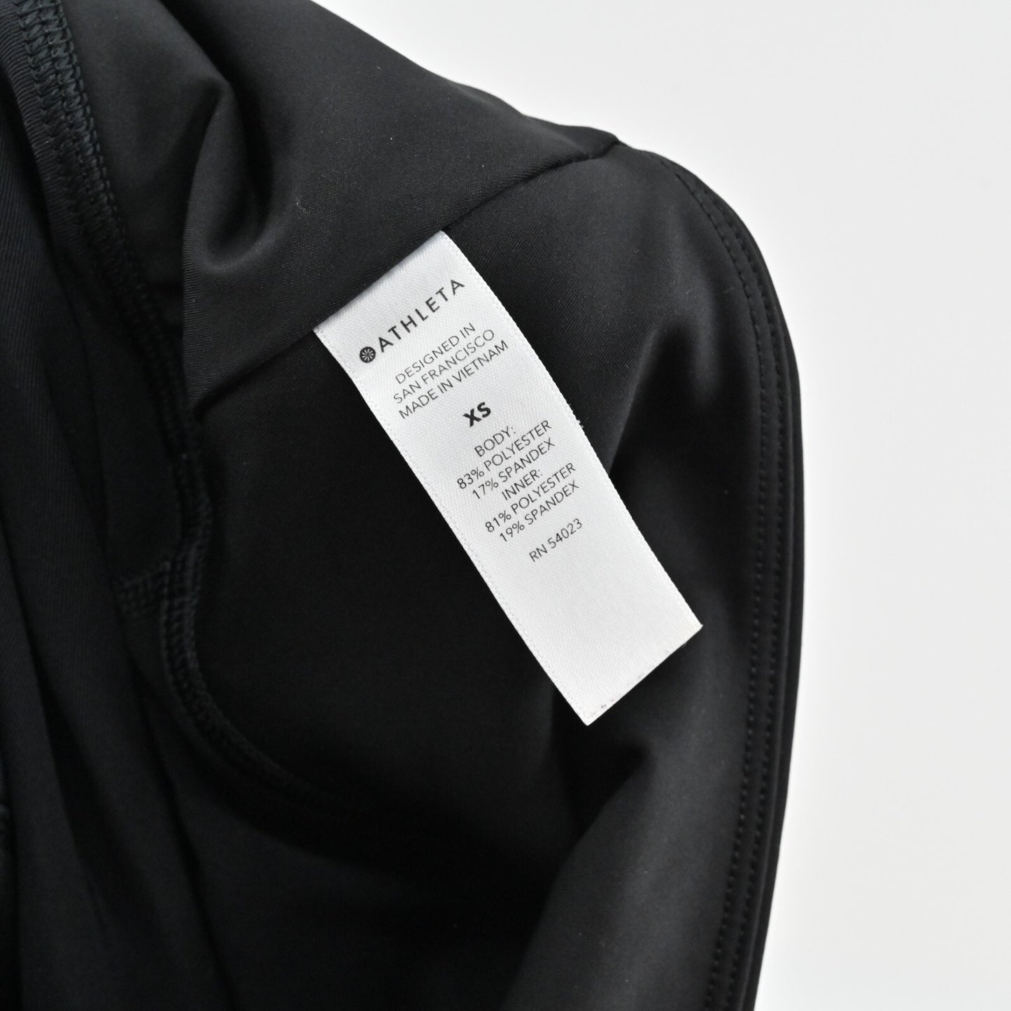 ATHLETA Skort Size XS Ace 13.5 in Black Tennis Skirt Pickleball Athletic Stretch