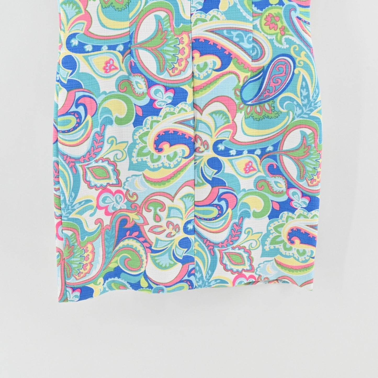 RN Studio Shift Dress Size 14 Ronni Nicole Colorful Paisley Print Sleeveless